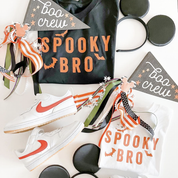 SPOOKY BRO - Short Sleeve Child Shirt Little Mama Shirt Shop