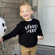 SPOOKY BRO - Child Sweater Little Mama Shirt Shop