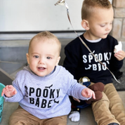 SPOOKY BABE - Child Sweater Little Mama Shirt Shop
