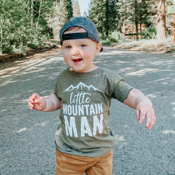 Little Mountain Man - Child Shirt
