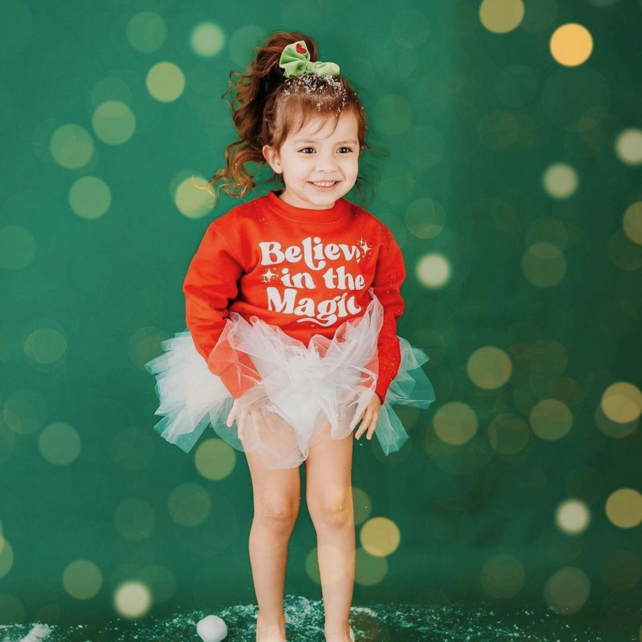 Believe In The Magic - Child Sweater Little Mama Shirt Shop