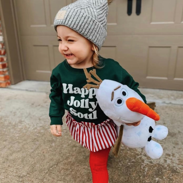 Happy Jolly Soul - Child Sweater Little Mama Shirt Shop