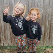 Peace - Skeleton - Child Sweater Little Mama Shirt Shop
