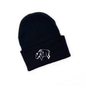 Child Beanie - Buffalo - Black w/ White Little Mama Shirt Shop LLC