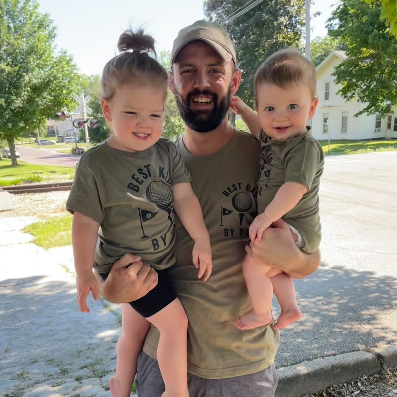 BEST DAD + KID BY PAR - Set of 2 Shirts