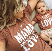 Just a Mama and Her Little Love - Set of 2 Shirts Little Mama Shirt Shop