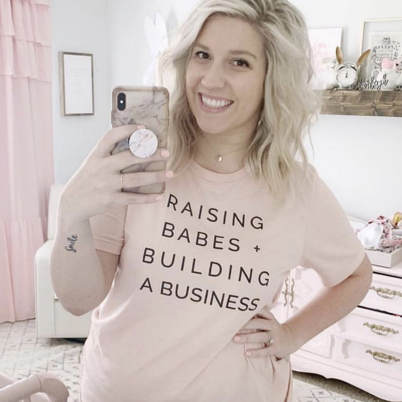 Raising Babes and Building a Business (Singular) - Unisex Tee