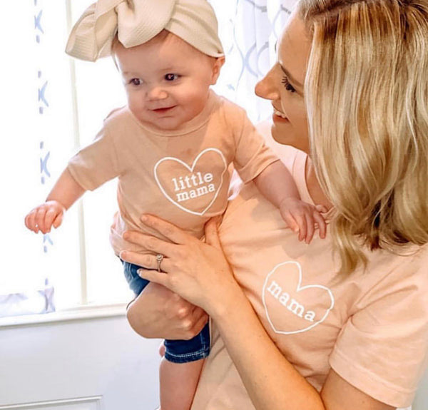 Little Mama (heart around) - Child Shirt