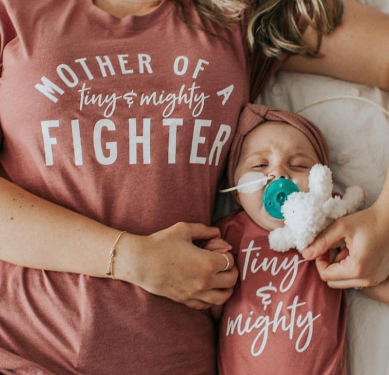 Mother of a Tiny and Mighty Fighter (Singular) - Unisex Tee