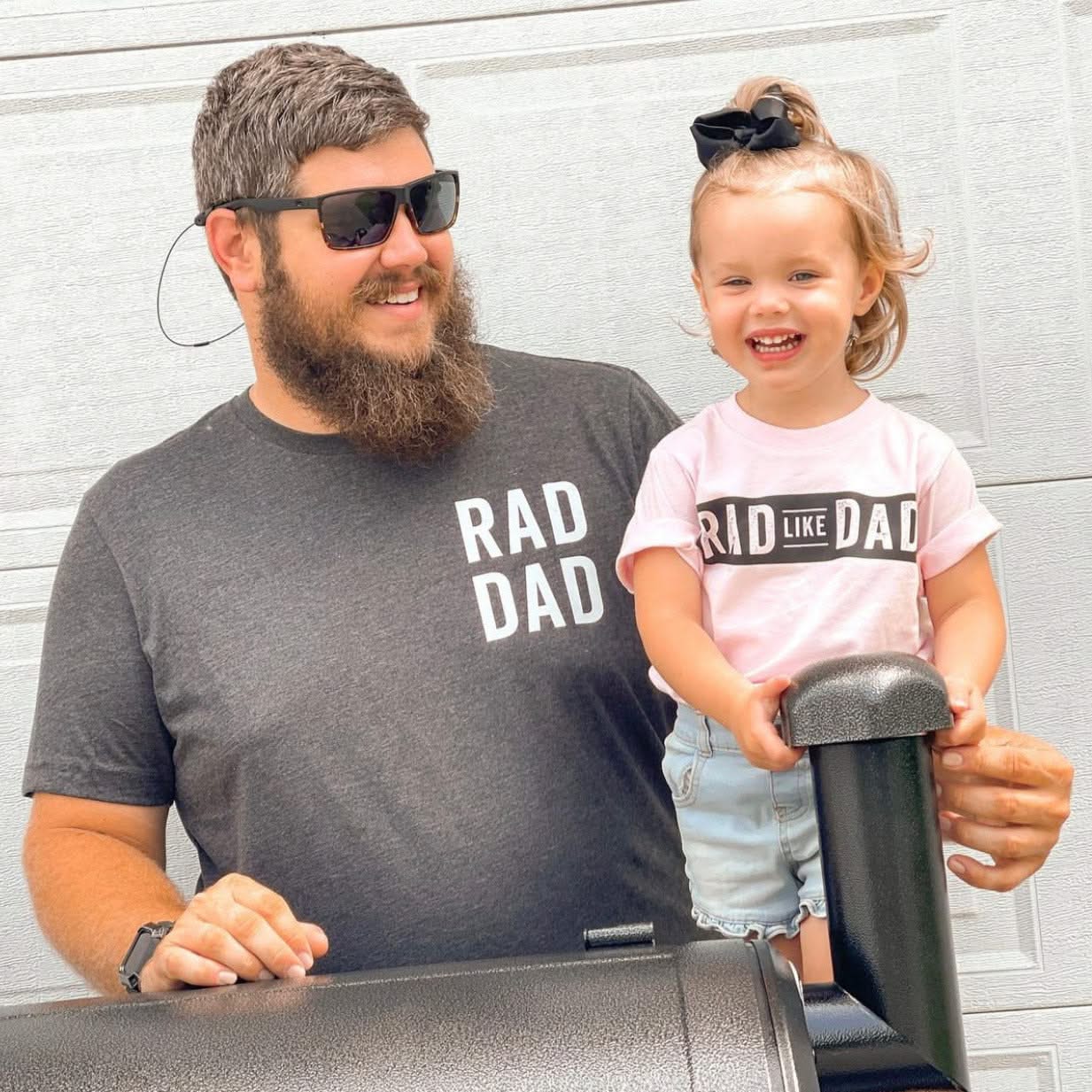 Rad Dad (Pocket Design) - Unisex Tee Little Mama Shirt Shop