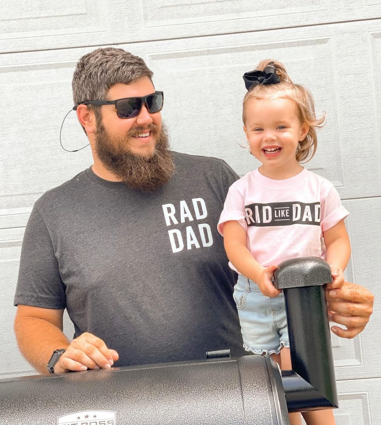 Rad Like Dad - Child Shirt Little Mama Shirt Shop