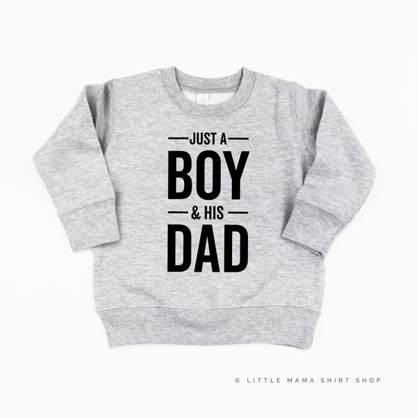 Just A Boy and His Dad - Child Sweater