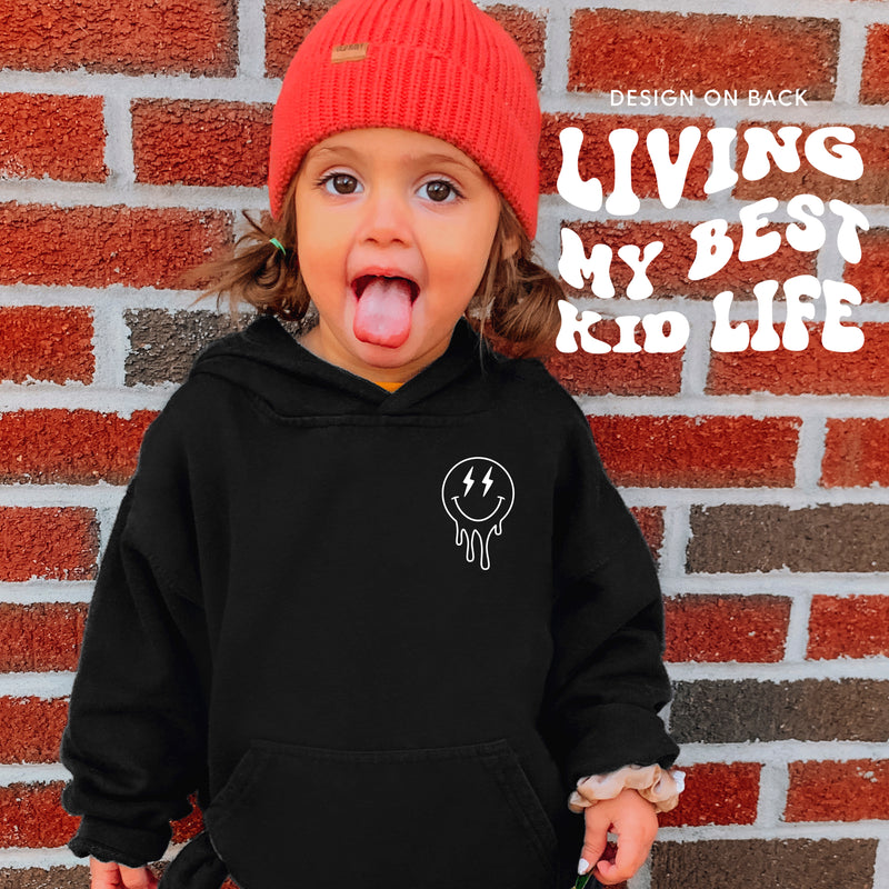 LIVING MY BEST KID LIFE (w/ Melty Lightning Eyes) - Child Hoodie