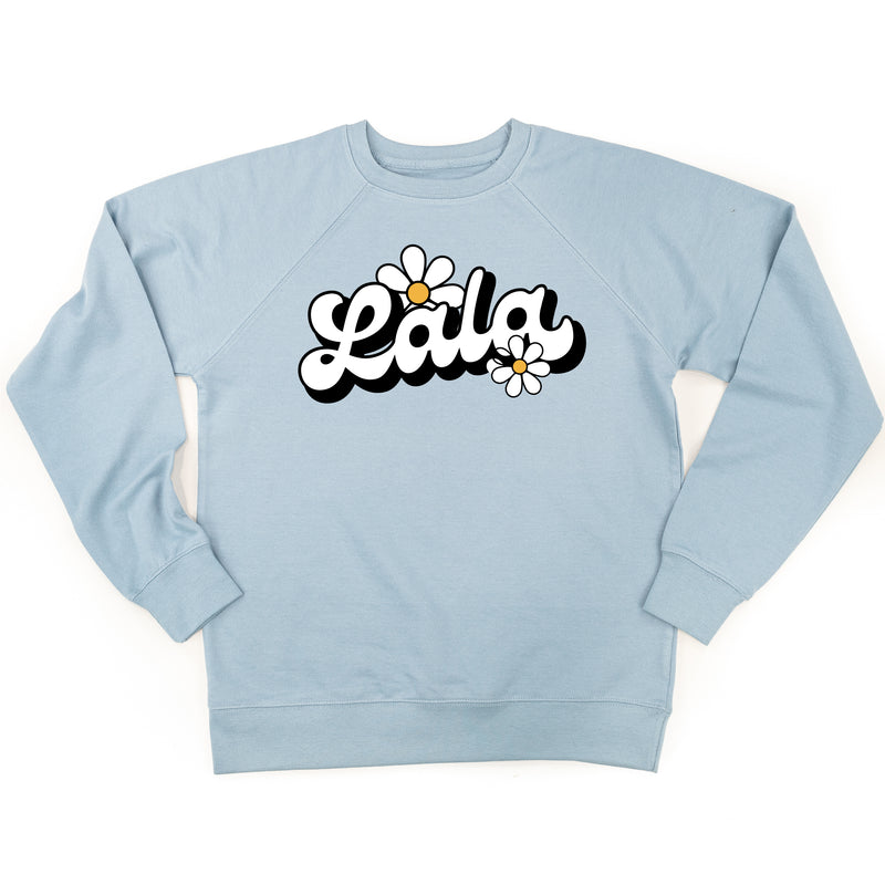DAISY - LALA - w/ Full Daisy on Back - Lightweight Pullover Sweater