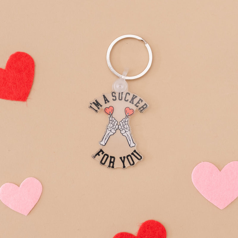 VALENTINE KEYCHAIN - I'm A Sucker For You