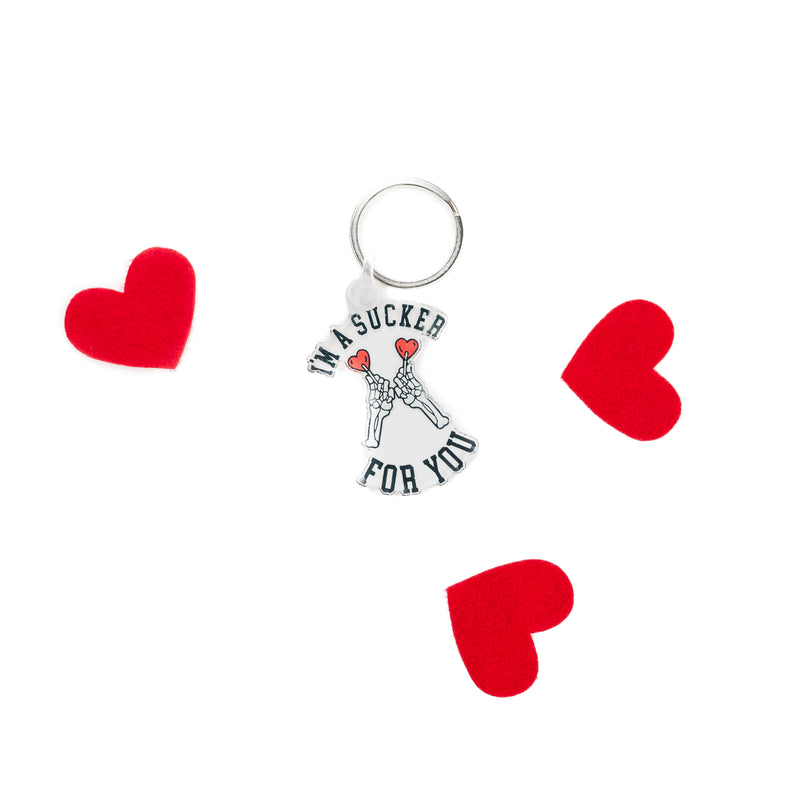 VALENTINE KEYCHAIN - I'm A Sucker For You