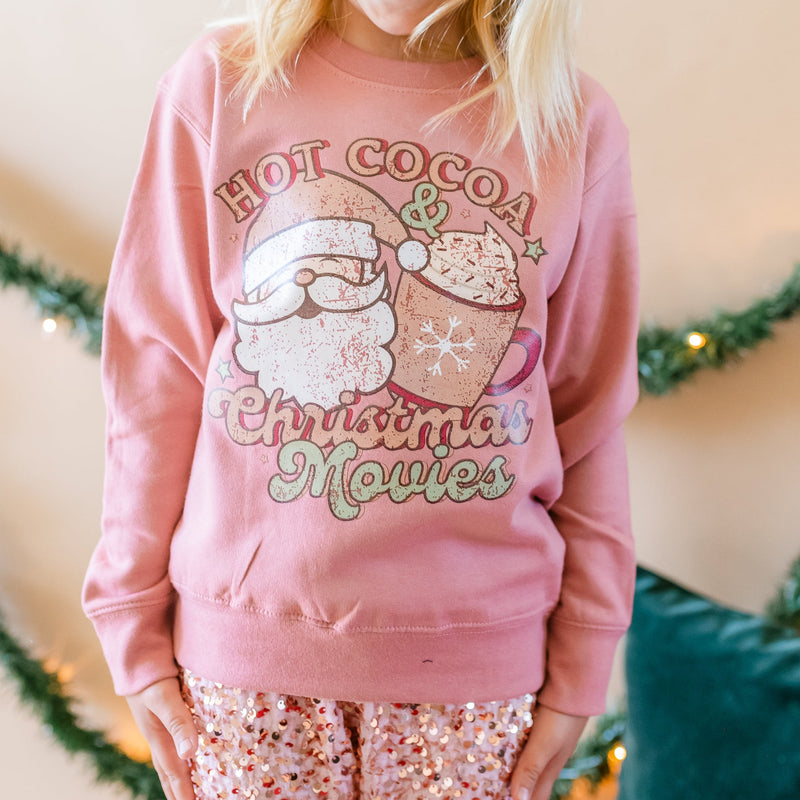 Hot Cocoa & Christmas Movies - Child Sweater