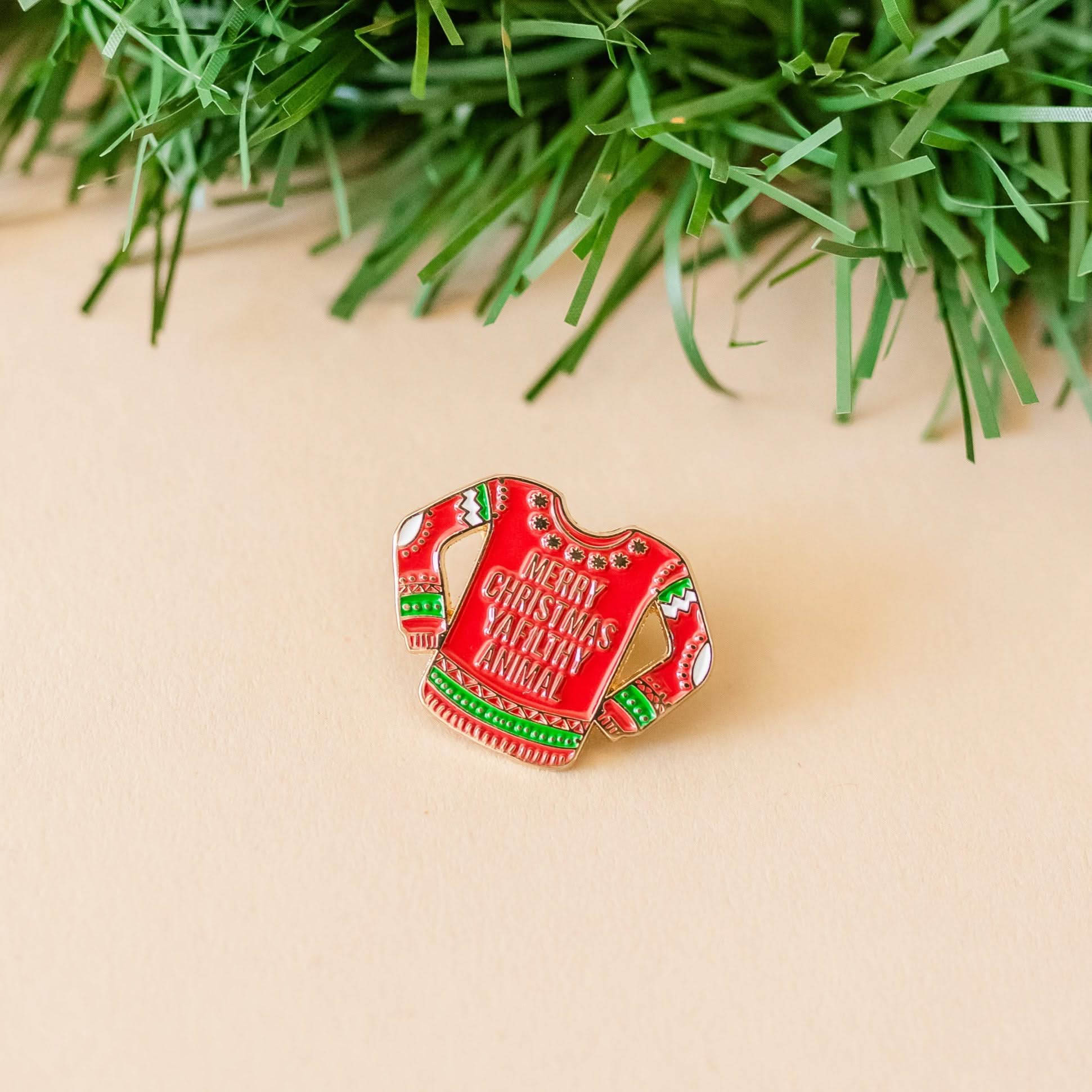 Ugly Sweater Pin