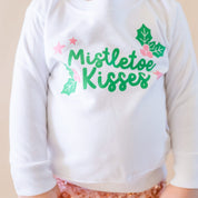 Mistletoe Kisses - Child Sweater Little Mama Shirt Shop