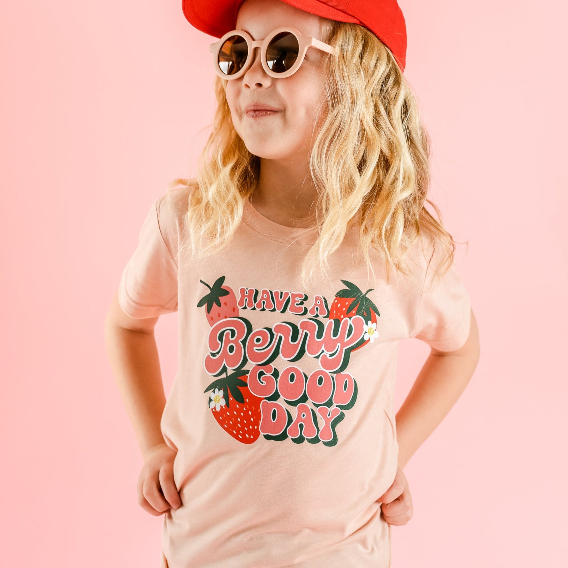 Have a Berry Good Day - Child Tee Little Mama Shirt Shop