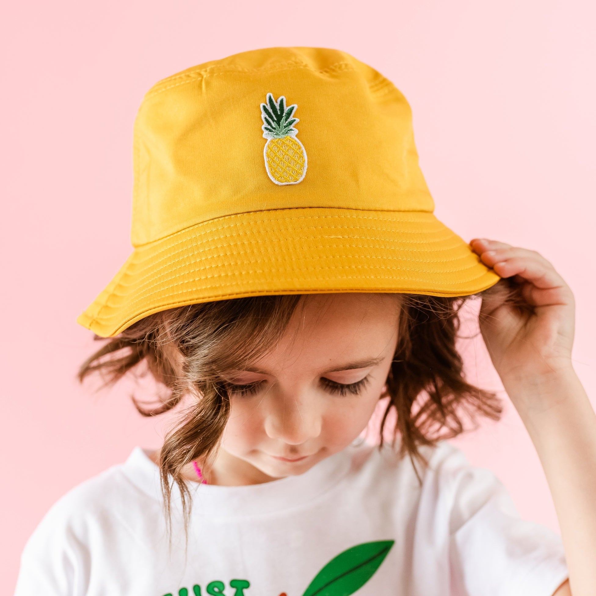 Mustard Bucket Hat - Multiple Child Sizes Little Mama Shirt Shop