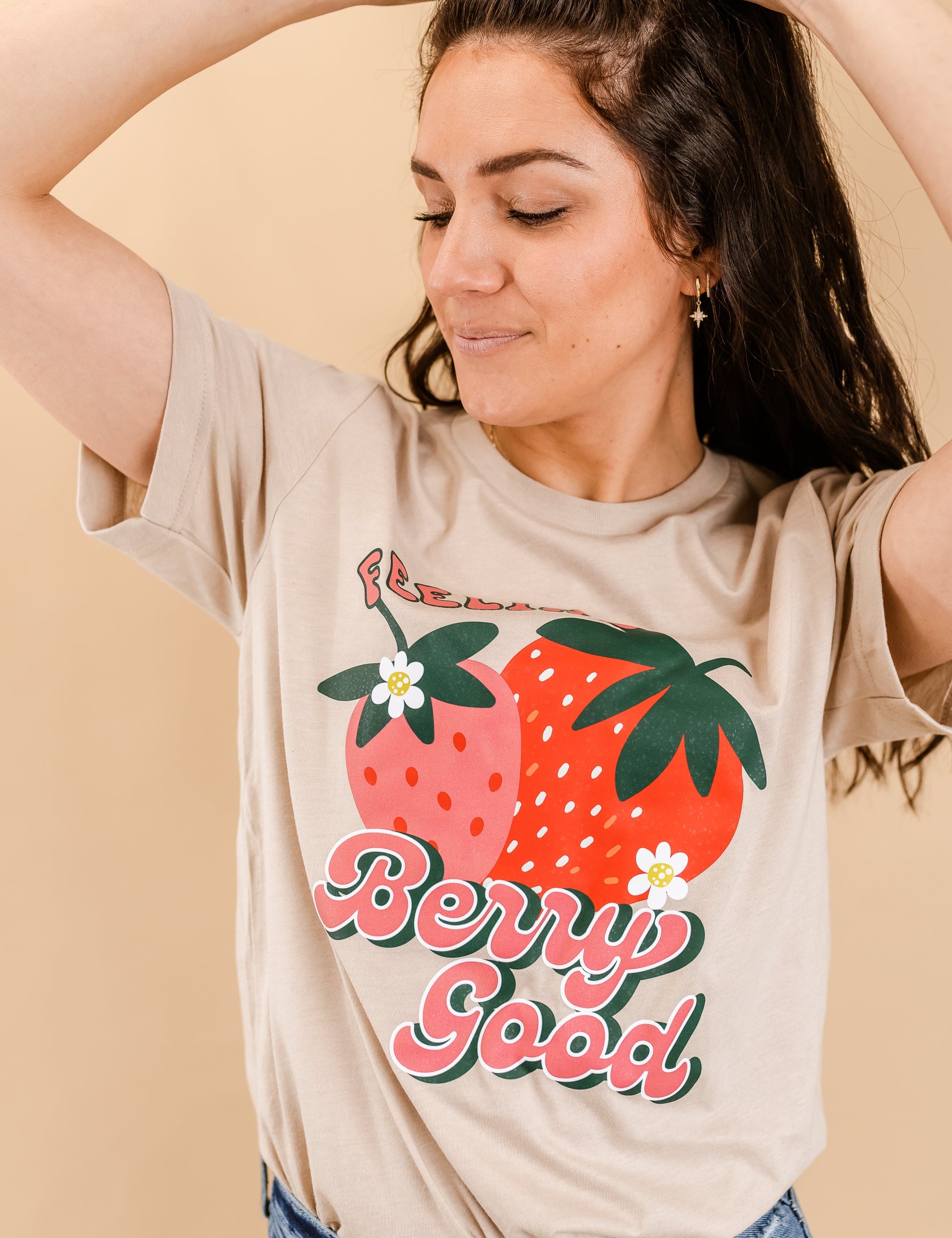 Feeling Berry Good - Unisex Tee Little Mama Shirt Shop