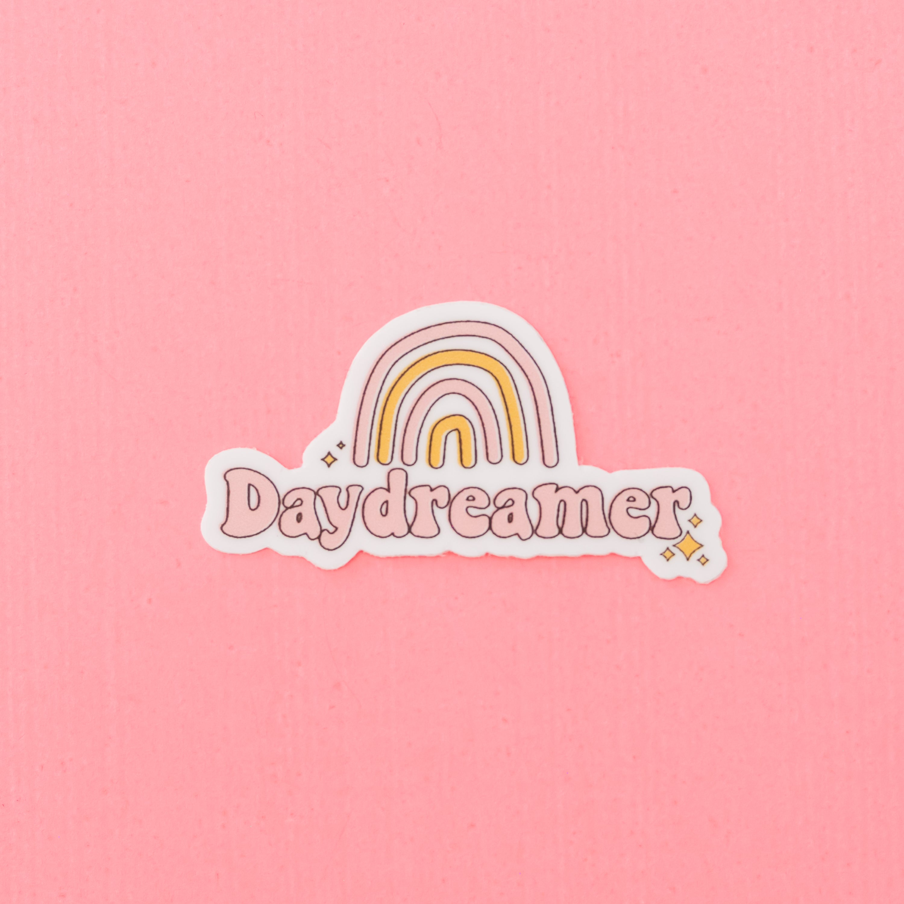 LMSS® STICKER - DAYDREAMER (groovy rainbow) Little Mama Shirt Shop LLC