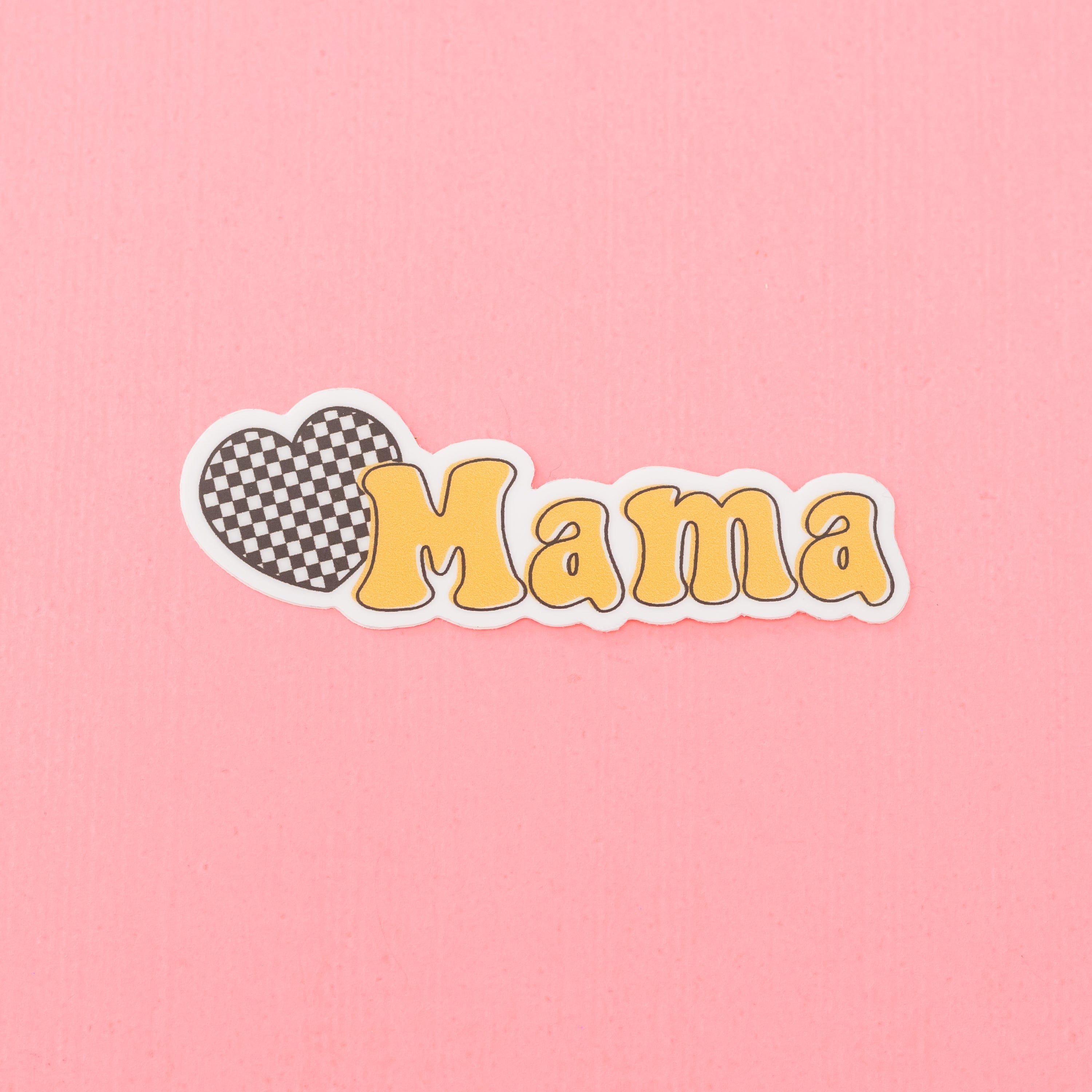  Checkered Heart) Little Mama Shirt Shop LLC
