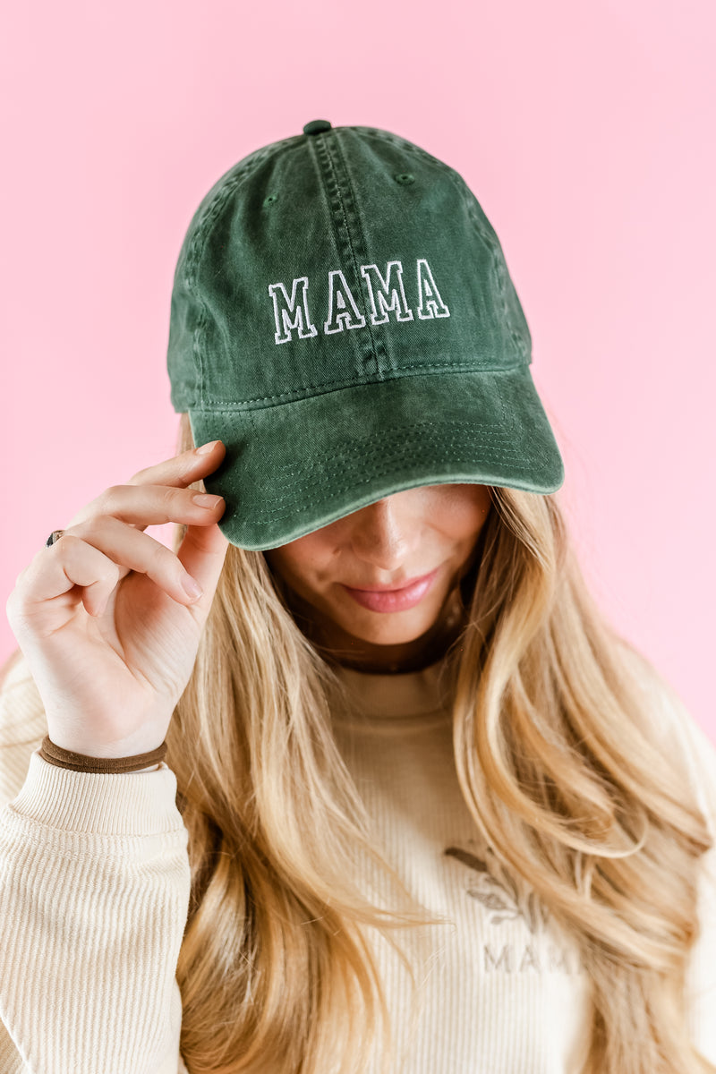 MAMA Outline - Baseball Cap - Multiple Colors Available