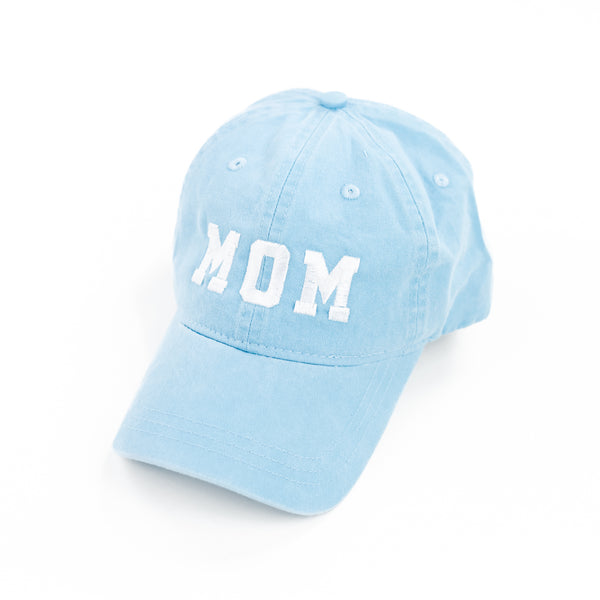 MOM (Varsity) - Ocean Blue w/ White Thread - Baseball Cap
