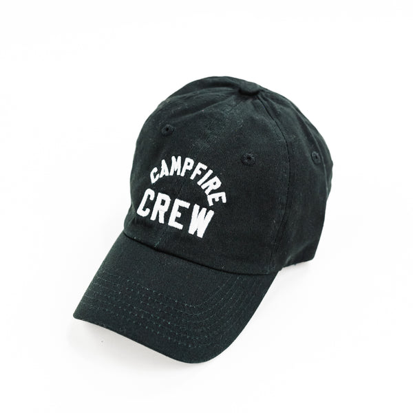 CAMPFIRE CREW - Child Size - Black Baseball Cap
