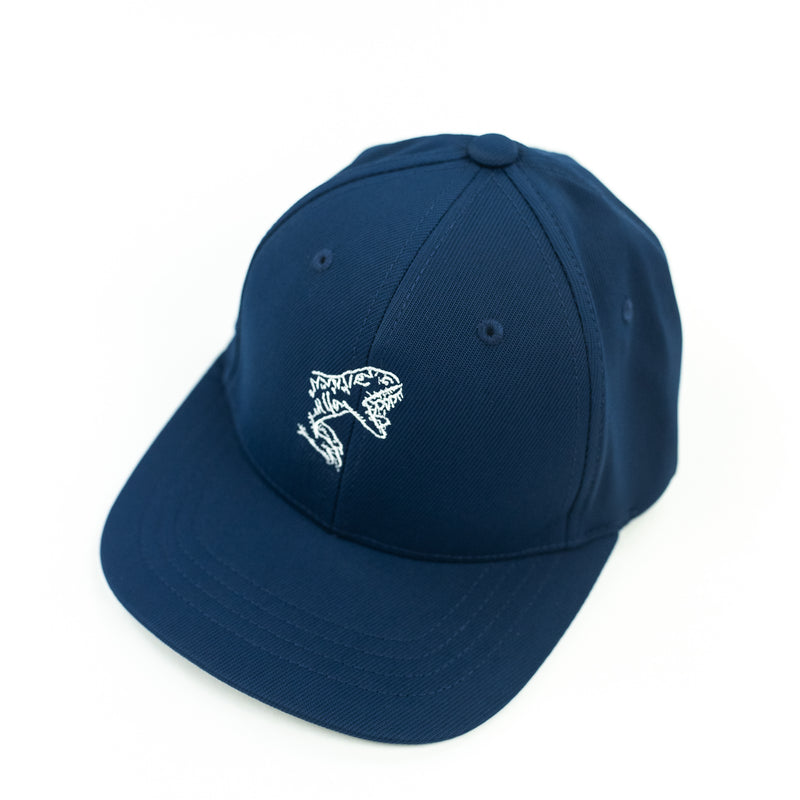 T-Rex (Navy) - Child Size - Flat Brimmed Hat
