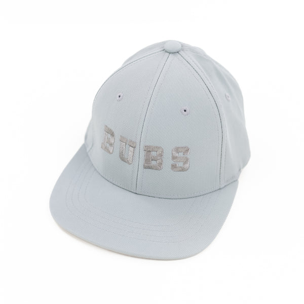 BUBS - Child Size - Flat Brimmed Hat - Gray w/ Silver
