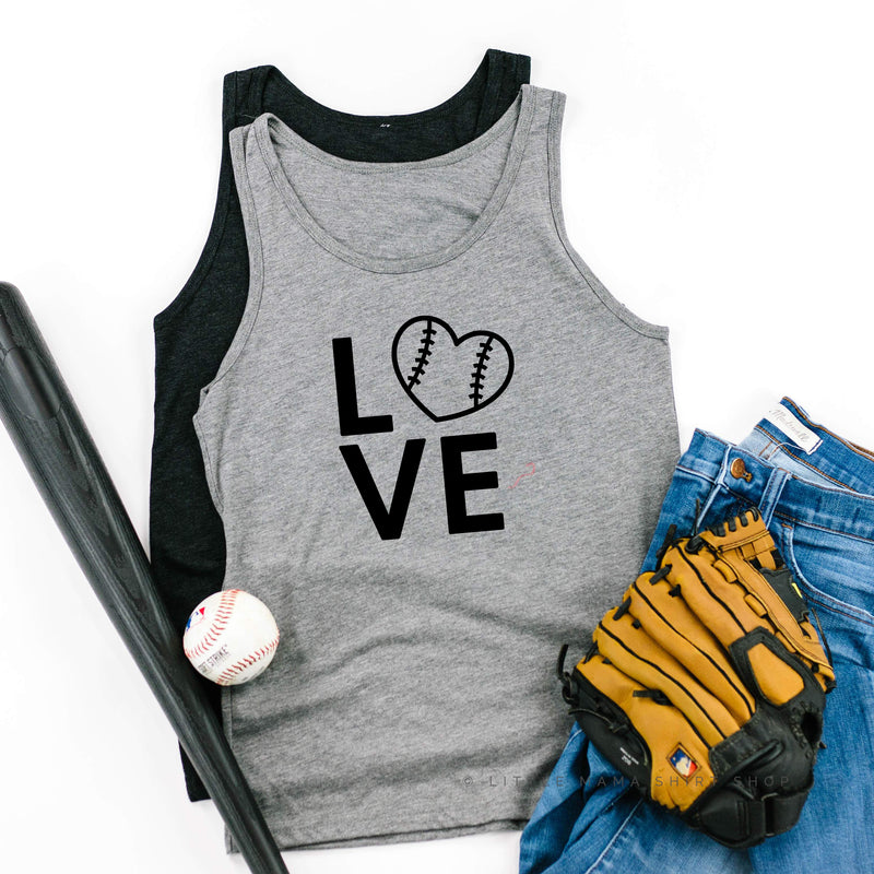Baseball Love - Unisex Jersey Tank