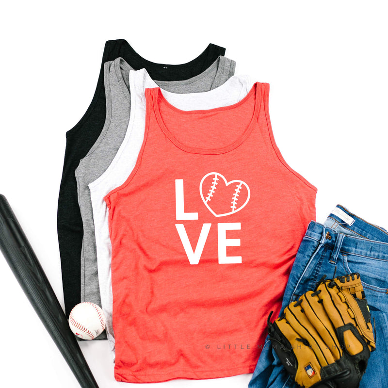 Baseball Love - Unisex Jersey Tank