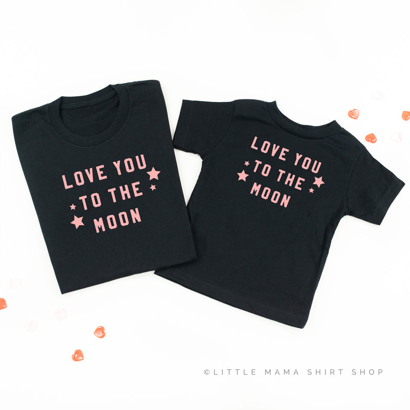 Love You To The Moon - Set of 2 Tees