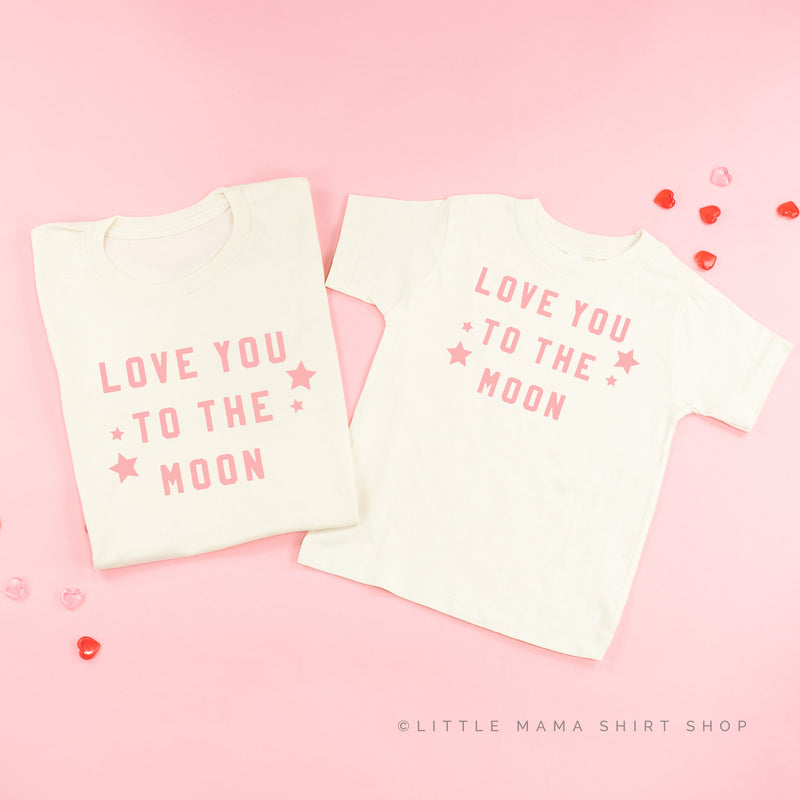 Love You To The Moon - Set of 2 Tees