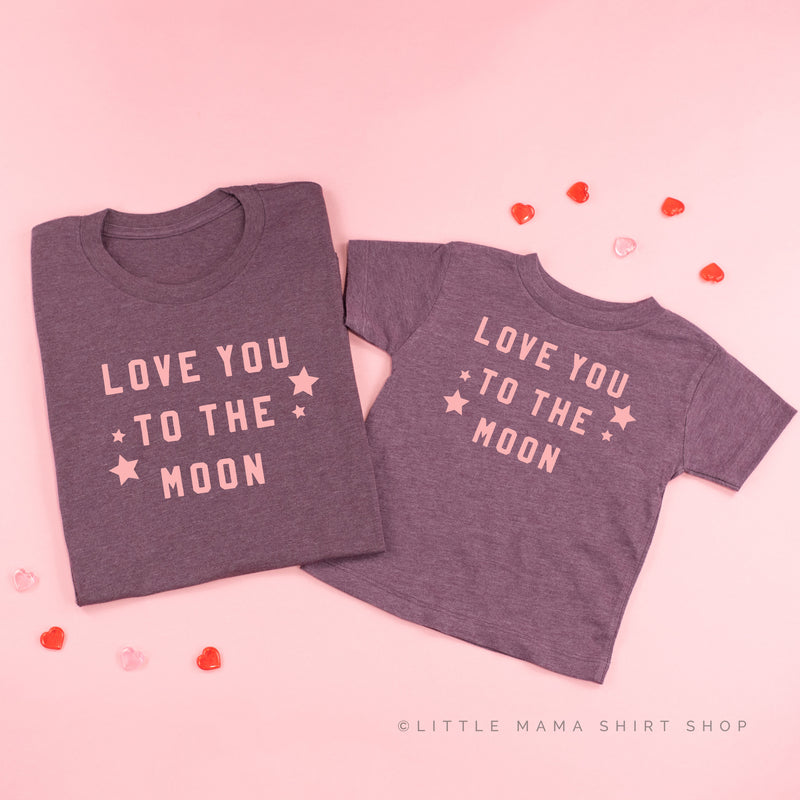 Love You To The Moon - Set of 2 Tees