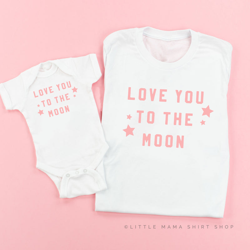 Love You To The Moon - Set of 2 Tees