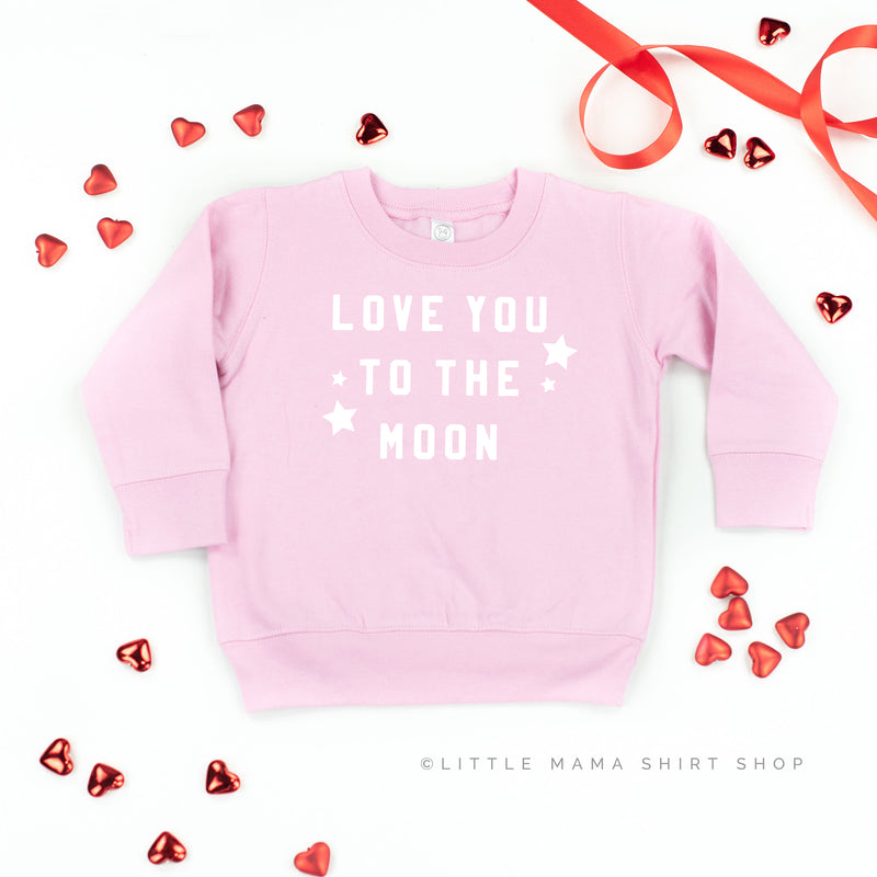 Love You To The Moon  - Child Sweater