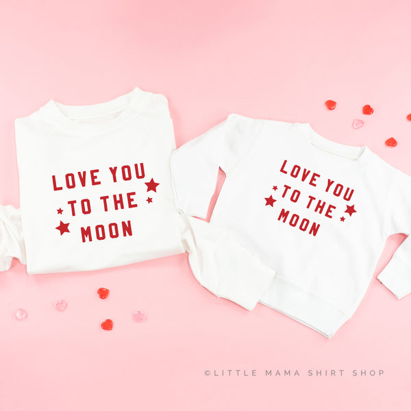 LOVE YOU TO THE MOON - Set of 2 Sweaters