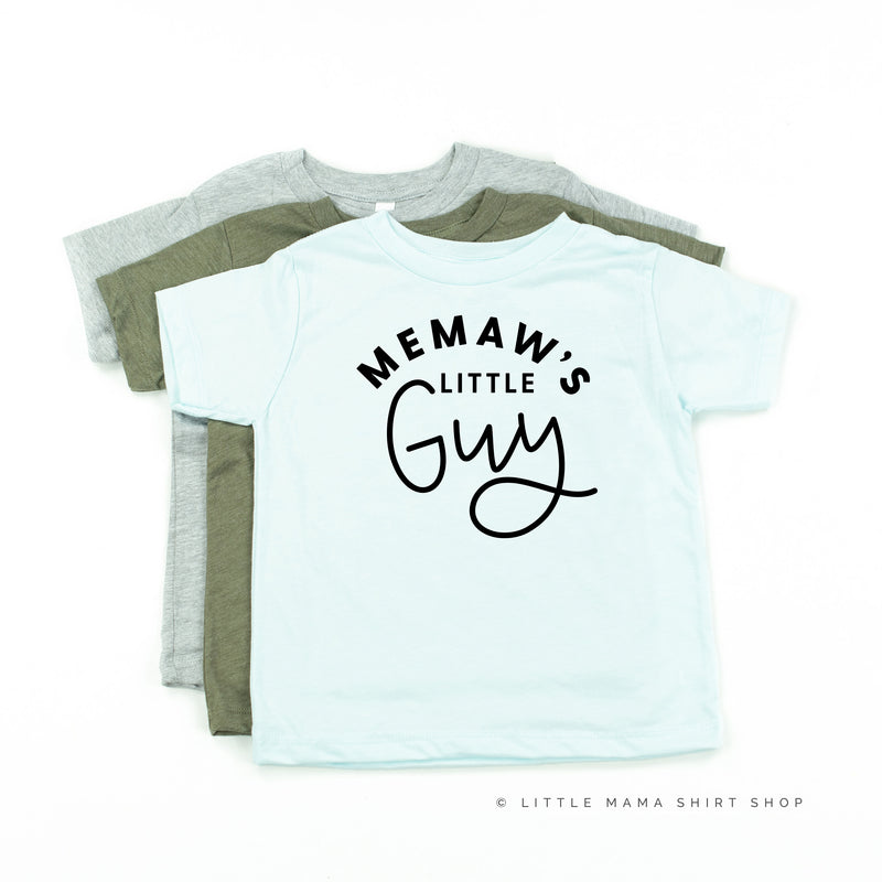 Memaw's Little Guy - Child Shirt