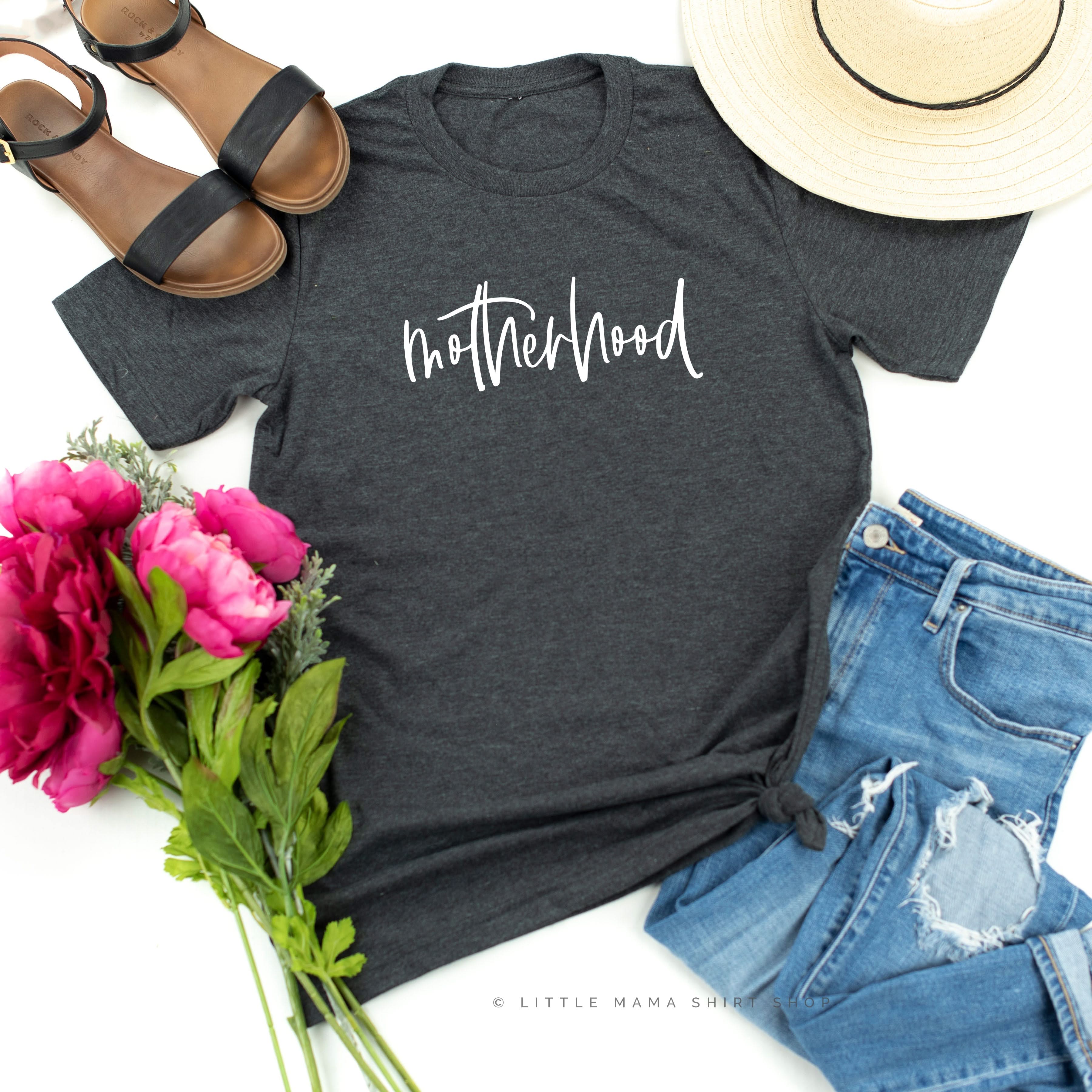 Motherhood - Unisex Tee Little Mama Shirt Shop