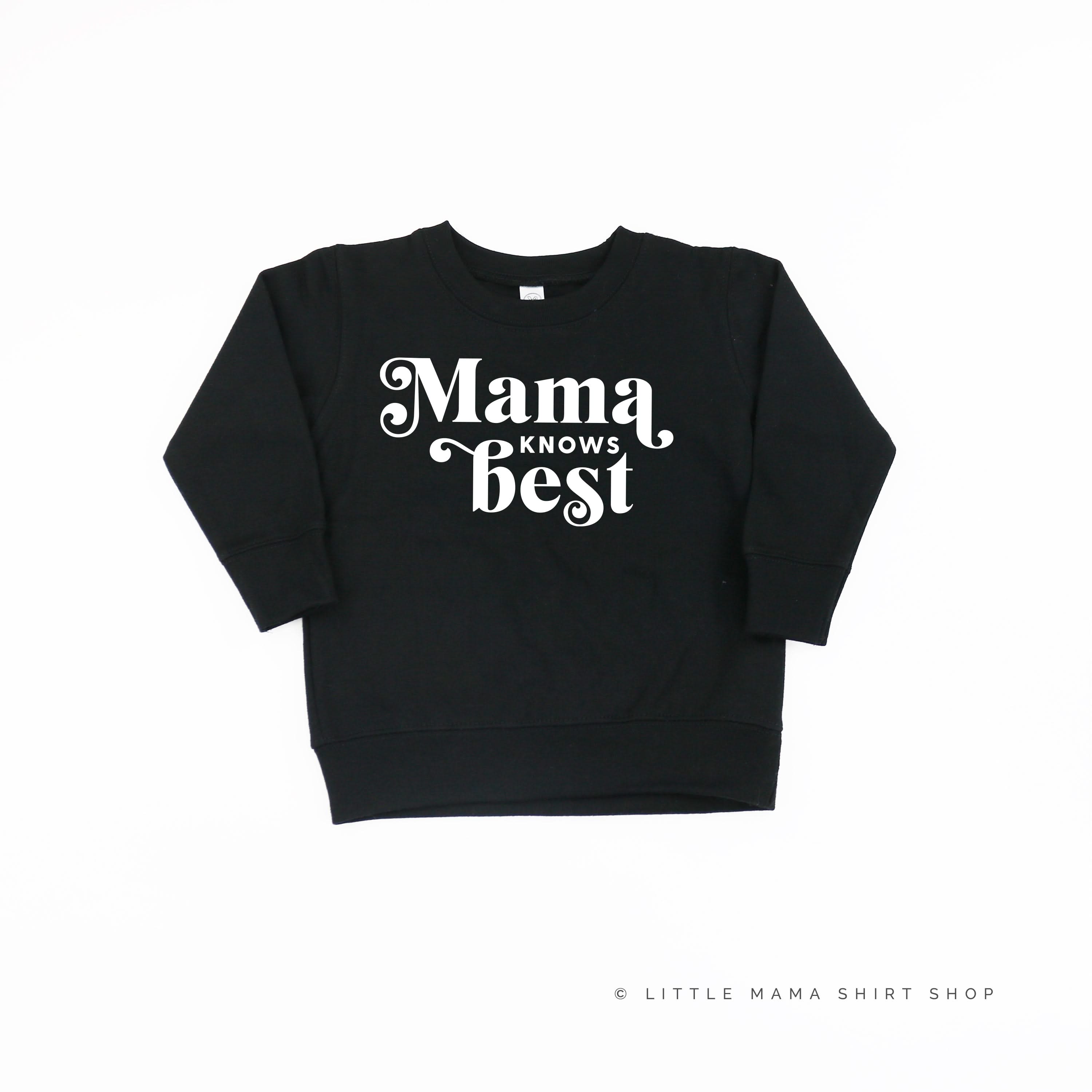 Mama Knows Best - Child Sweater Little Mama Shirt Shop