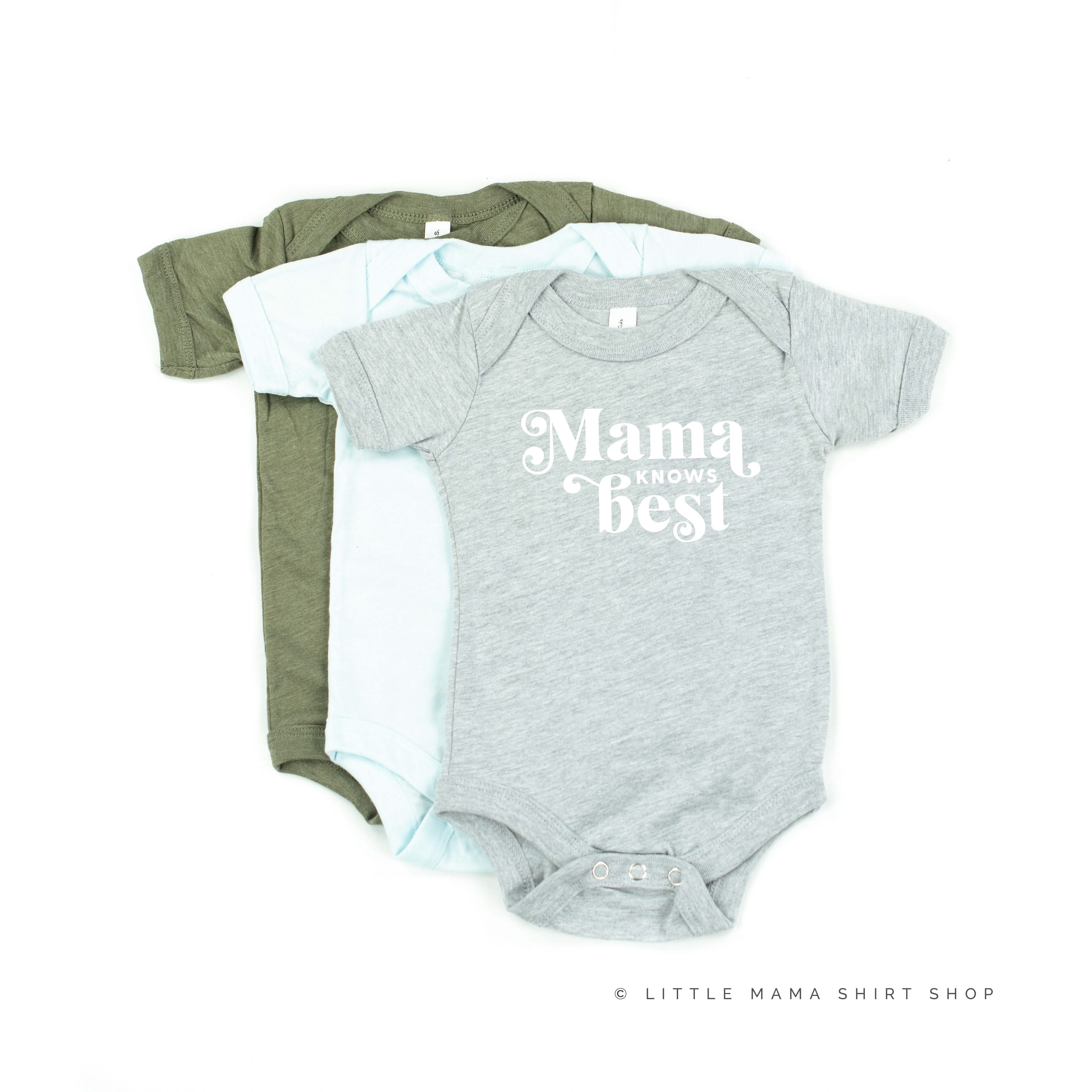 Mama Knows Best - Child Shirt Little Mama Shirt Shop