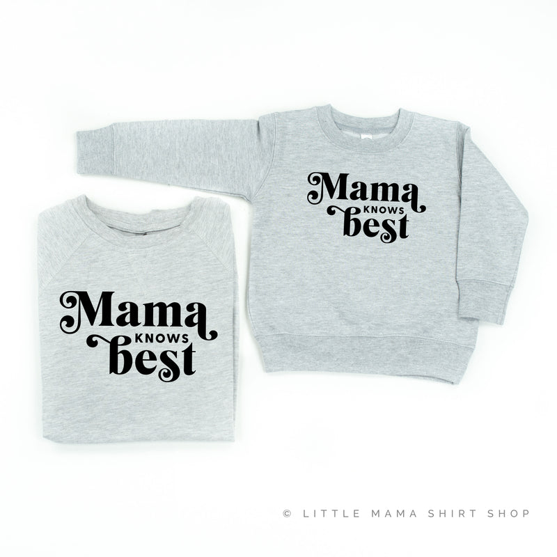 Mama Knows Best - Set of 2 Matching Sweaters