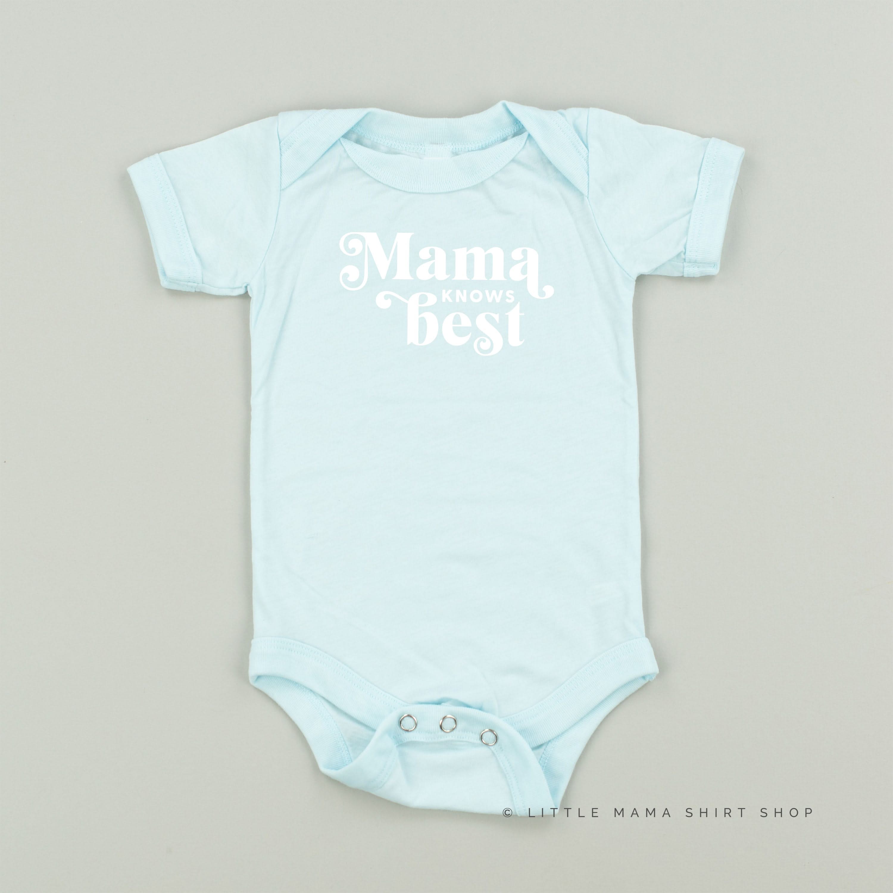 Mama Knows Best - Child Shirt Little Mama Shirt Shop