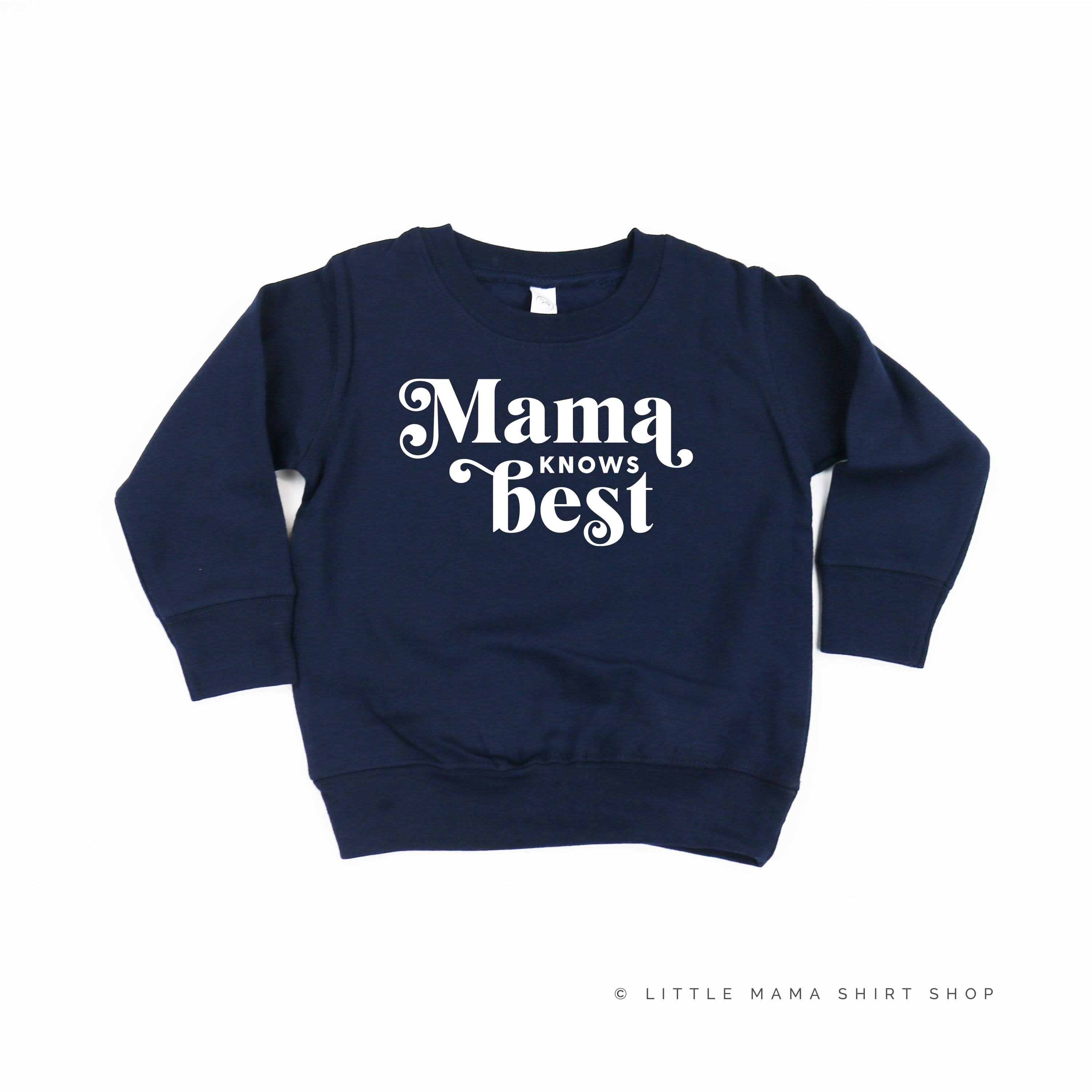 Mama Knows Best - Child Sweater Little Mama Shirt Shop