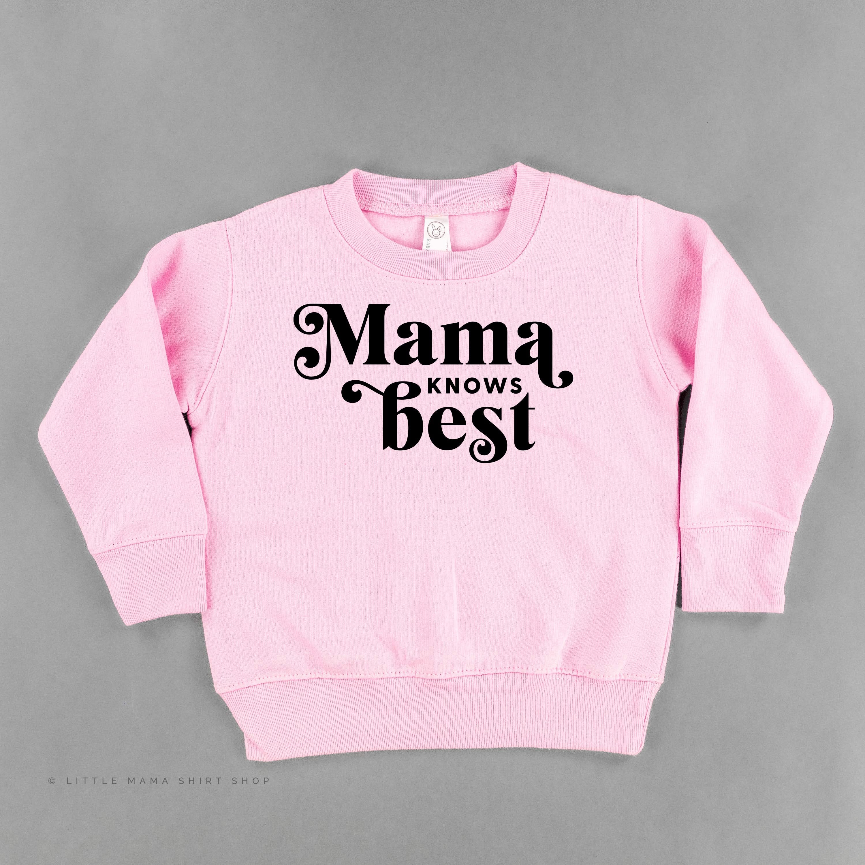 Mama Knows Best - Child Sweater Little Mama Shirt Shop