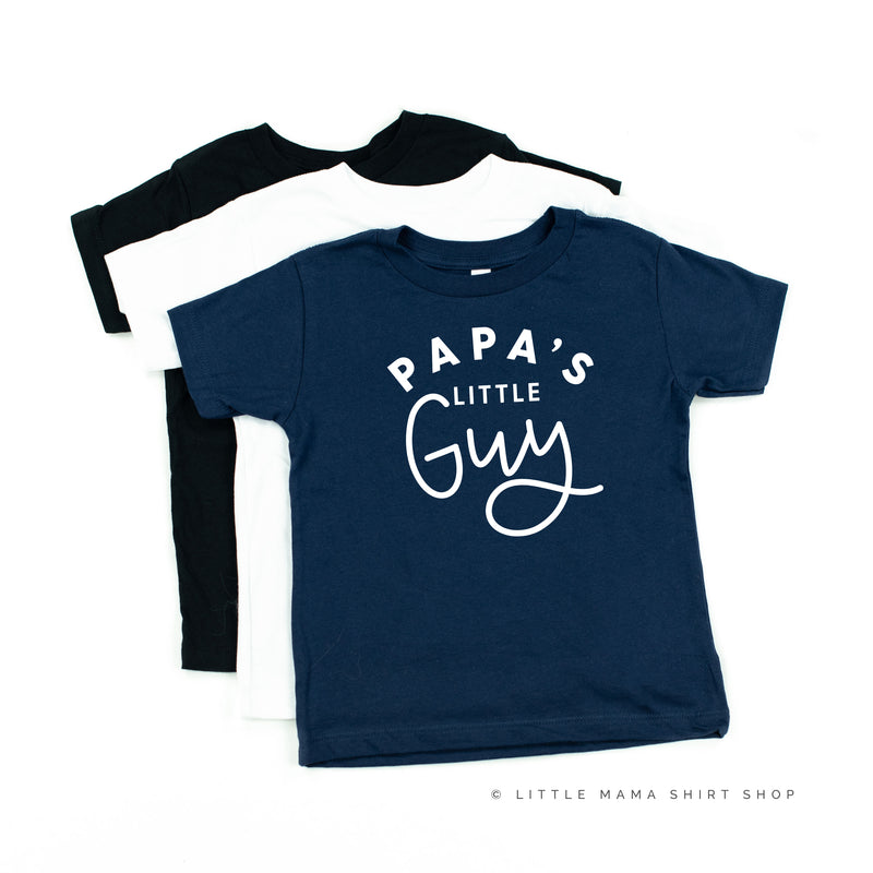 Papa's Little Guy - Child Shirt